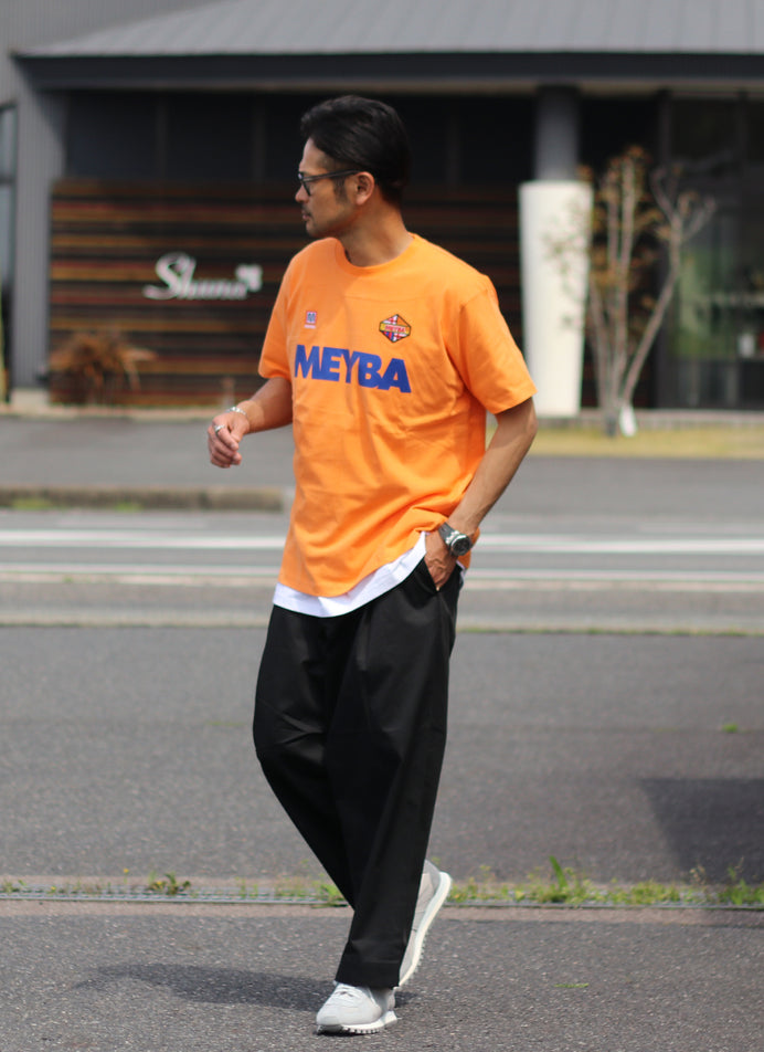 MEYBA TRAINING TEE【ORANGE/SURF】