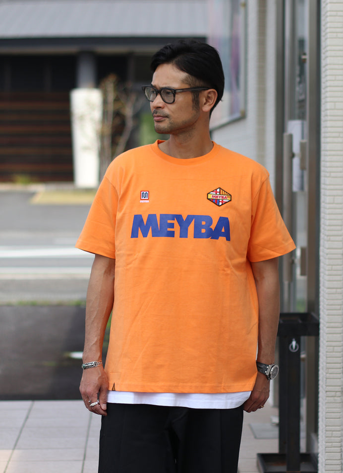 MEYBA TRAINING TEE【ORANGE/SURF】