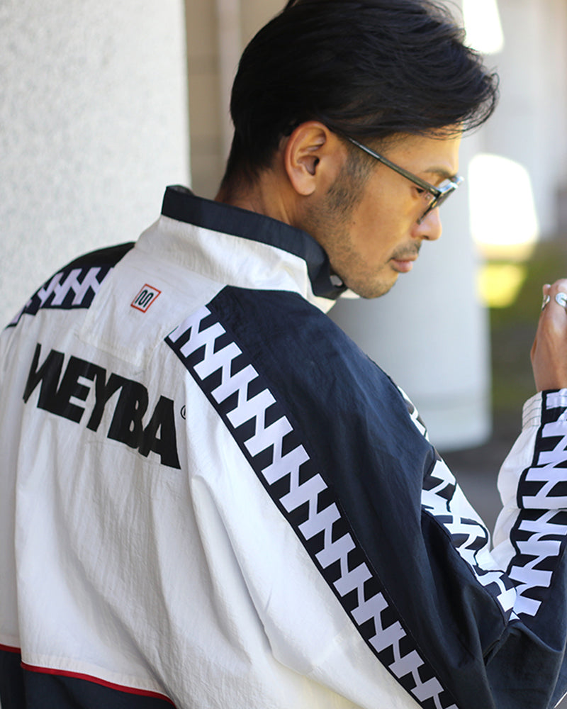 SHELL JACKET【NAVY/WHITE】 – MEYBA Japan Official