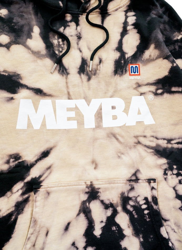 TIE DYE SWEAT HOODY【BLACK/SEA MIST】日本限定カラー