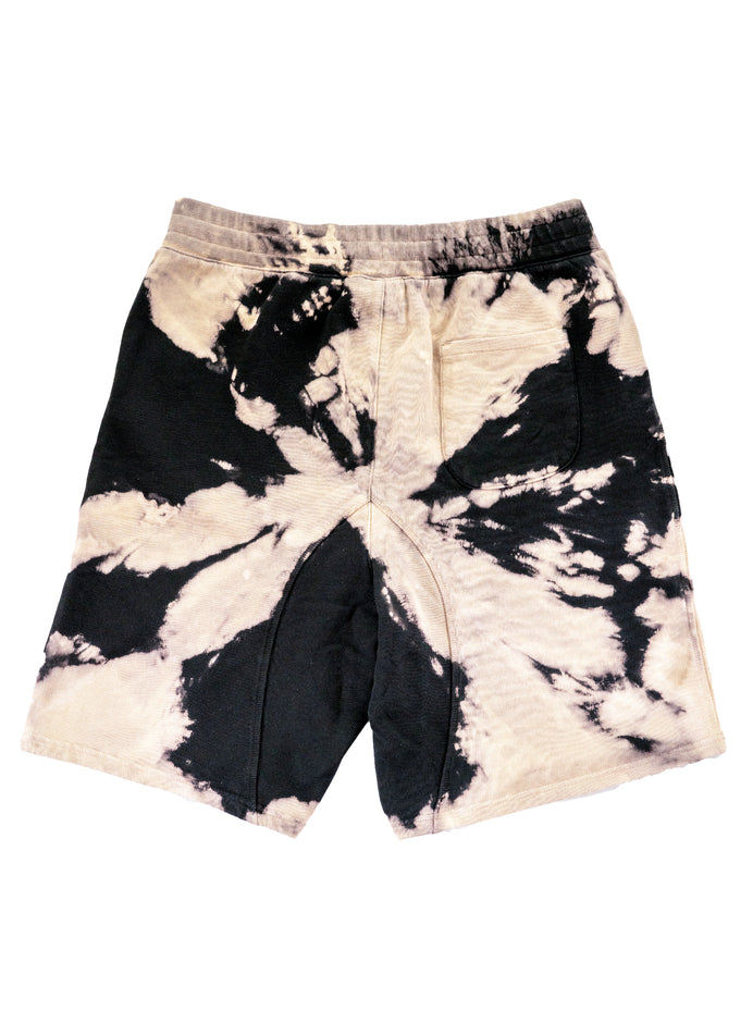 TIE DYE SWEAT SHORT【BLACK/SEA MIST】　日本限定カラー