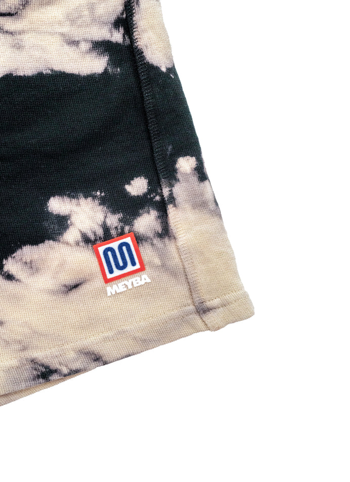 TIE DYE SWEAT SHORT【BLACK/SEA MIST】　日本限定カラー