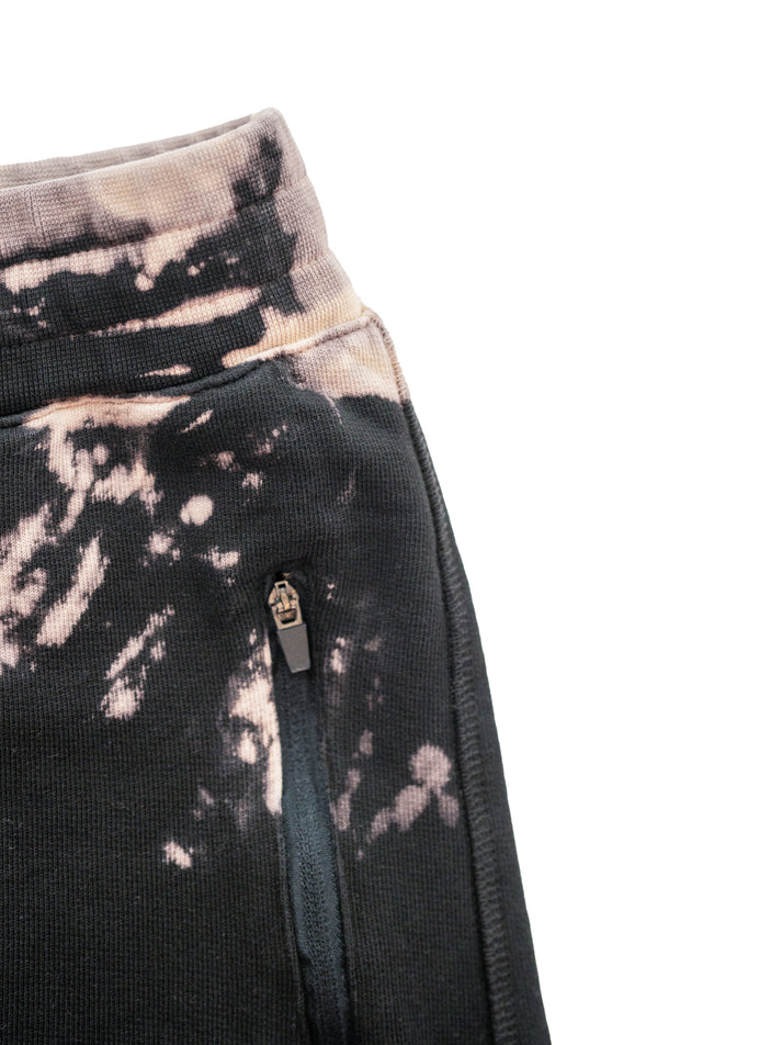 TIE DYE SWEAT SHORT【BLACK/SEA MIST】　日本限定カラー