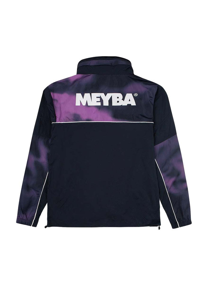 TIE DYE PACKAWAY TRAINING JACKET【NAVY/PURPLE】