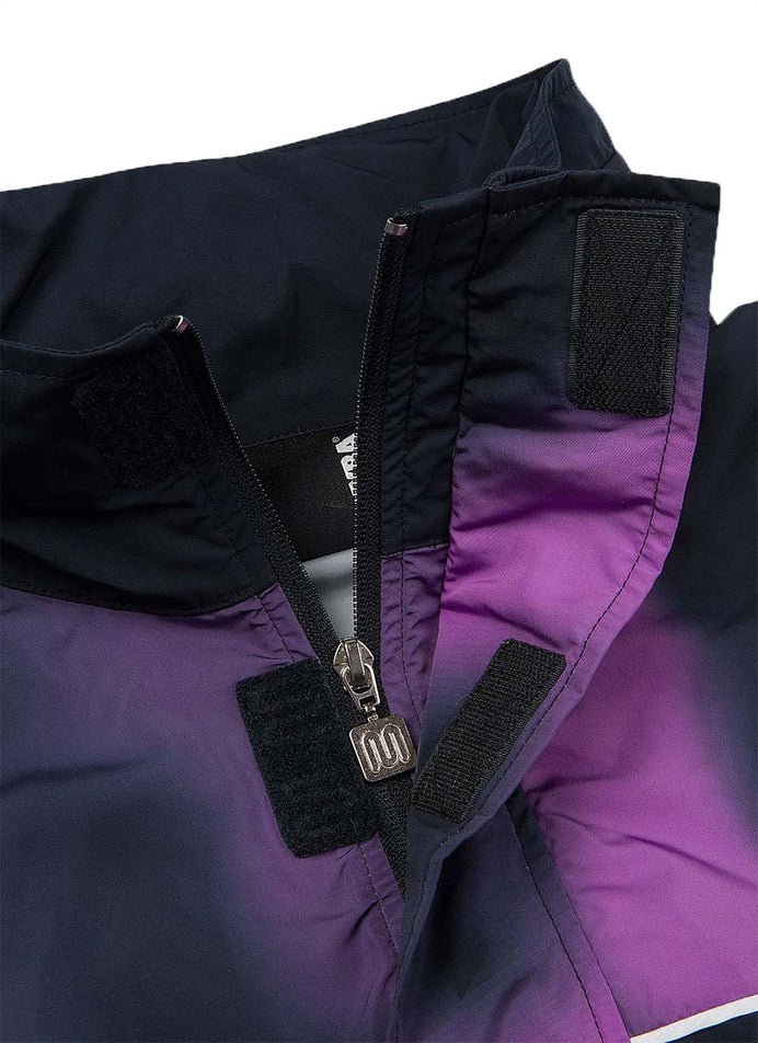 TIE DYE PACKAWAY TRAINING JACKET【NAVY/PURPLE】