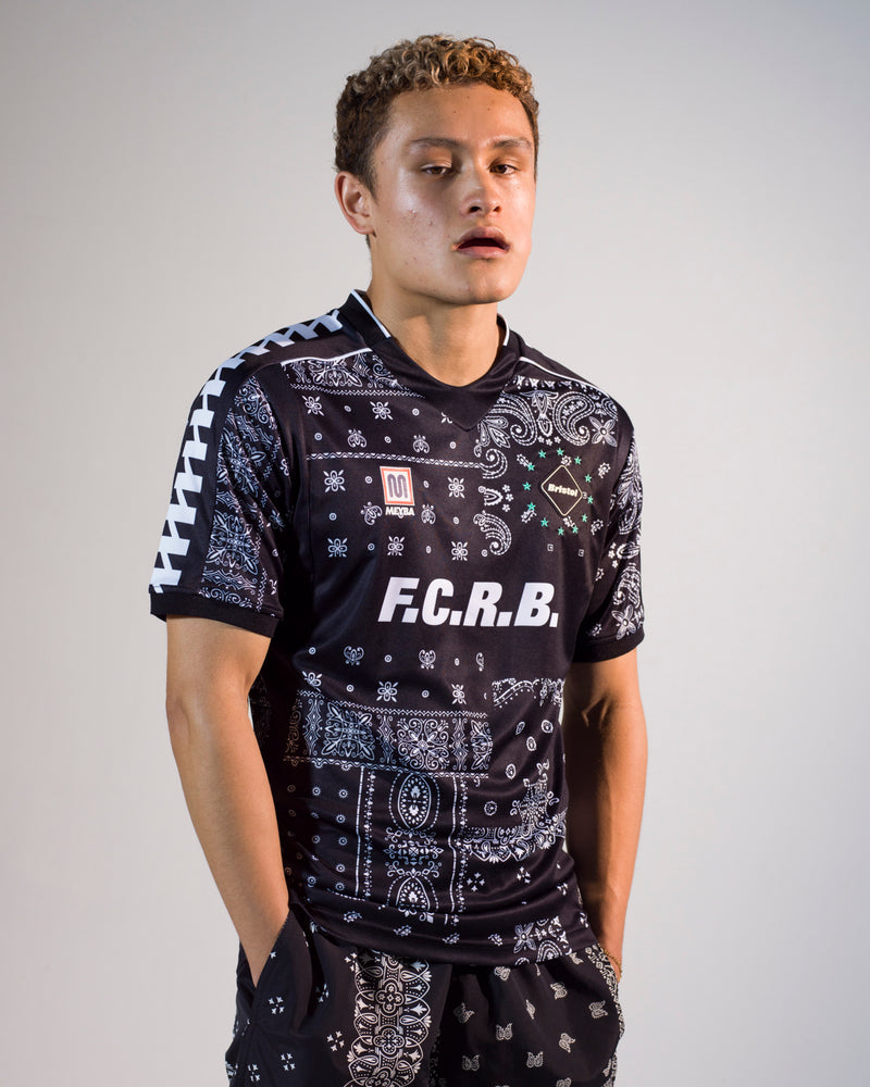 MEYBA×FCRB JERSEY【BLACK】 – MEYBA Japan Official