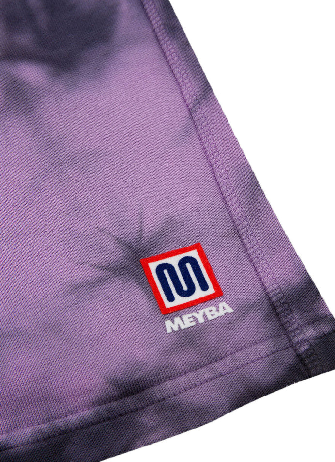 TIE DYE SWEAT SHORT【NAVY/PURPLE】
