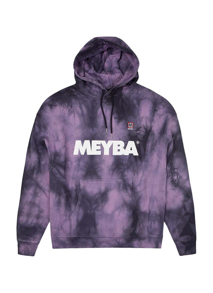 TIE DYE SWEAT HOODY【NAVY/PURPLE】