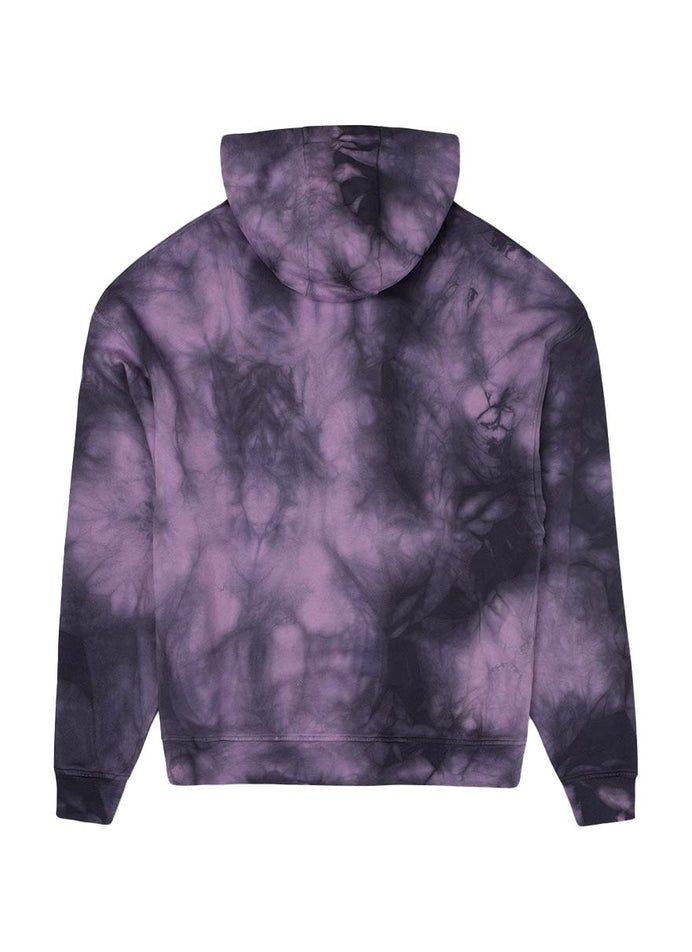 TIE DYE SWEAT HOODY【NAVY/PURPLE】